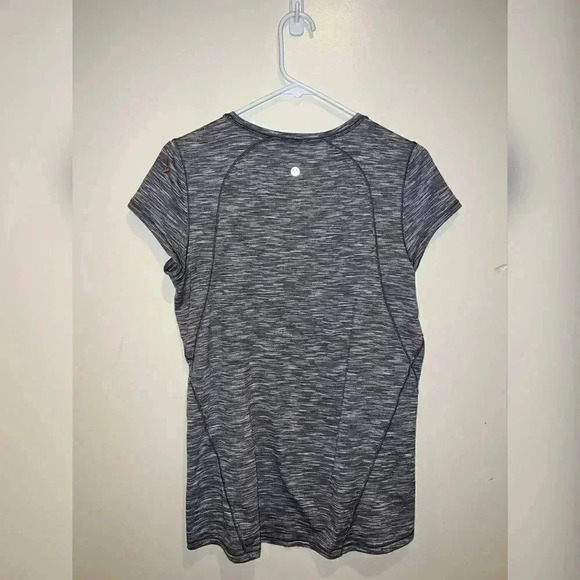 Lululemon Grey Another Mile Short Sleeve Shirt - Picture 5 of 8